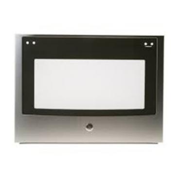 GE Part# WB56X28177 Glass and Door Panel Assembly (OEM)