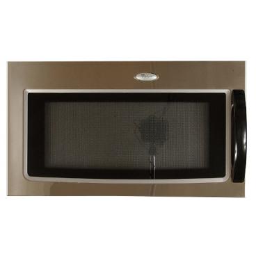 Whirlpool Part# W10872726 Microwave Door (OEM)