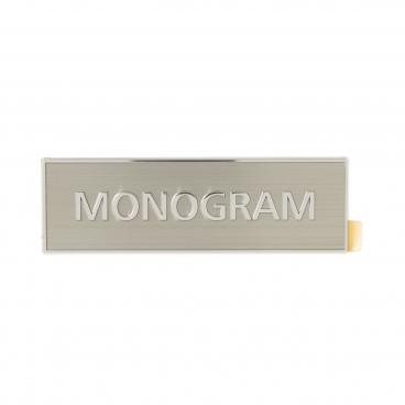 GE Part# WD02X22963 Badge Monogram (OEM)