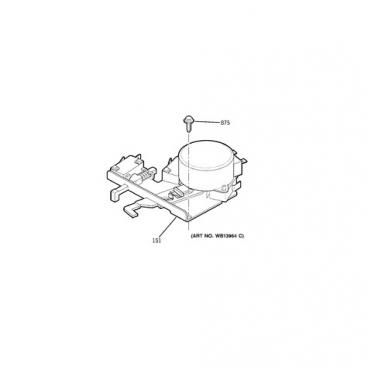 GE Part# WB19K10038 Shut Off Valve (OEM)