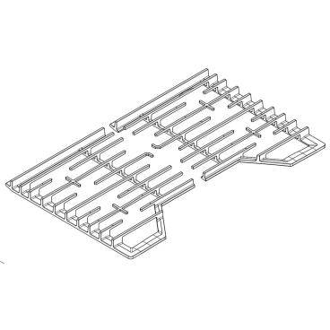 Whirlpool Part# W11204009 Grate Kit (OEM)