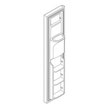 Frigidaire Part# 807460048 Door Assembly (OEM)