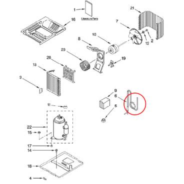 Whirlpool Part# 8215353 Power Cord (OEM)