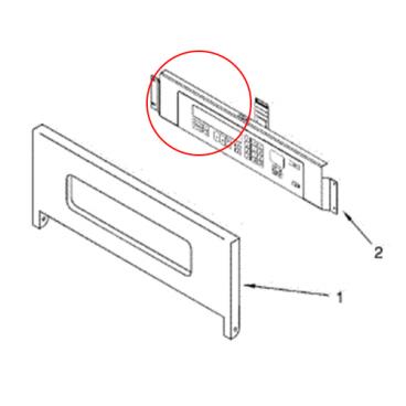 Whirlpool Part# 8302765 Membrane Switch (OEM)