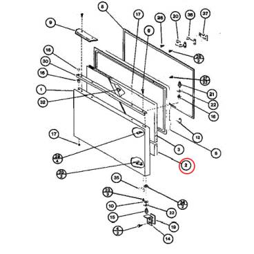 Whirlpool Part# B0523574 Insulation (OEM)