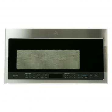 GE Part# WB56X30488 Outer Door Assembly w/ White LED (OEM) Stainless