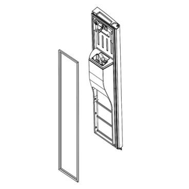 Whirlpool Part# LW11089000 Fip Door (OEM)