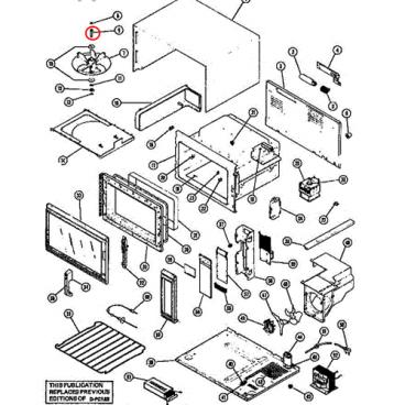 Whirlpool Part# M2D594 Hanger Stirrer Kit (OEM)