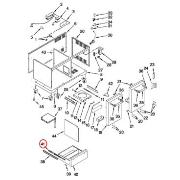 Whirlpool Part# W10137888 Drawer Slide (OEM)
