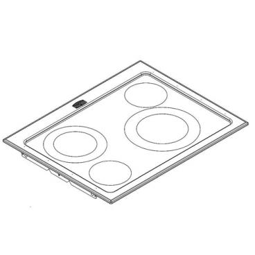 Whirlpool Part# W10170211 Cooktop (OEM)