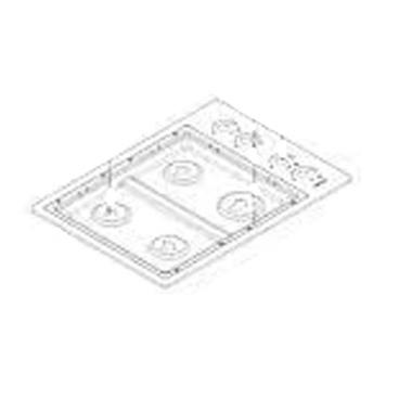 Whirlpool Part# W10244700 Cooktop (OEM)