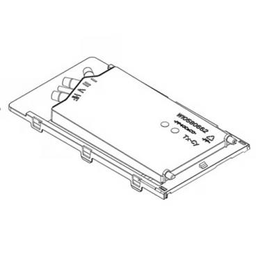 Whirlpool Part# W10580651 Plate (OEM)