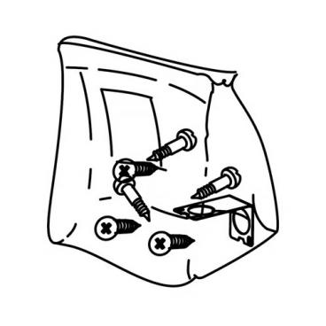 Whirlpool Part# W11099760 Hardware (OEM)