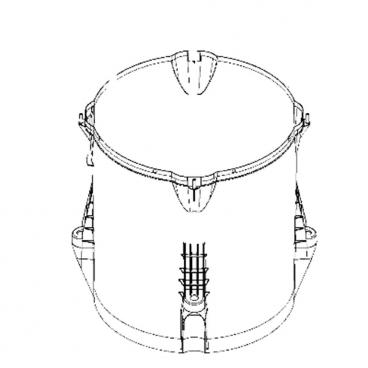 Whirlpool Part# W11219115 Outer Tub (OEM)