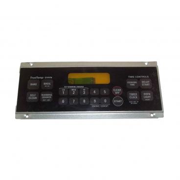 GE Part# WB27K10237 Touchpad Control Panel Assembly (OEM) Black