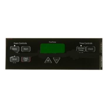 GE Part# WB27T11091 Faceplate Graphics Assembly (OEM)