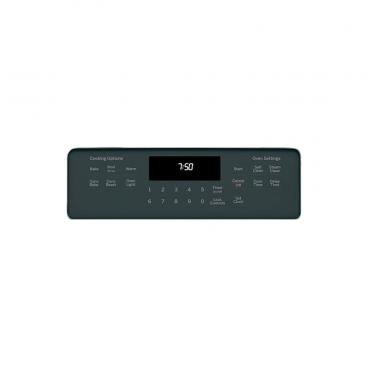 GE Part# WB27X27116 Touchpad Control Panel Assembly (OEM) Black