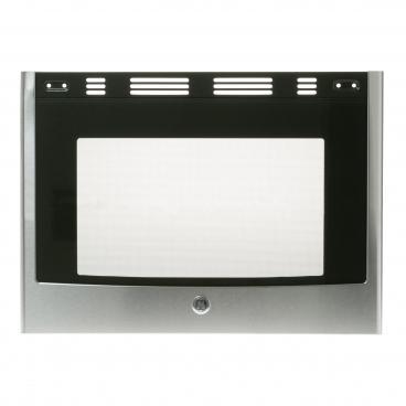 GE Part# WB56X24890 Outer Door Glass Assembly (OEM) Stainless