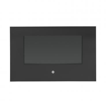 GE Part# WB56X25503 Outer Door Glass (OEM) Black