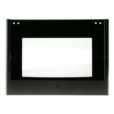 GE Part# WB56X28185 Door Glass and Panel Assembly (OEM)
