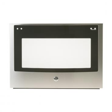 GE Part# WB56X34822 Outer Oven Door Glass - Stainless (OEM)