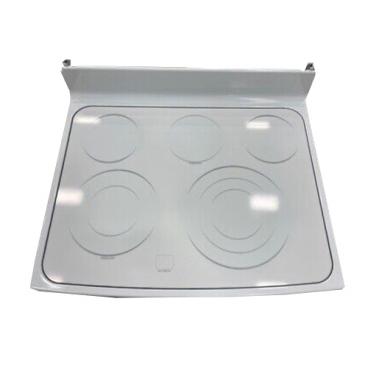 GE Part# WB62T10758 Mantop and Glass Assembly (OEM)