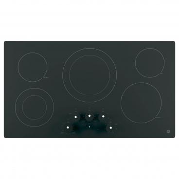 GE Part# WB62X24226 Glass Cooktop and Frame Assembly (OEM) Black