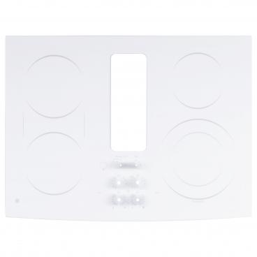 GE Part# WB62X25212 Glass Cooktop Assembly (OEM) White
