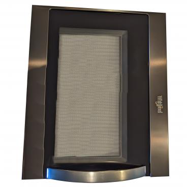 Whirlpool Part# W11117587 Microwave Door Assembly - Black Stainless (OEM)