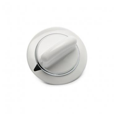 GE DBXR300EG2WS Timer Knob (White W/ Chrome Trim) Genuine OEM