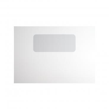 GE JBP64WB5WW Outer Door Glass (Small Window) White - Genuine OEM