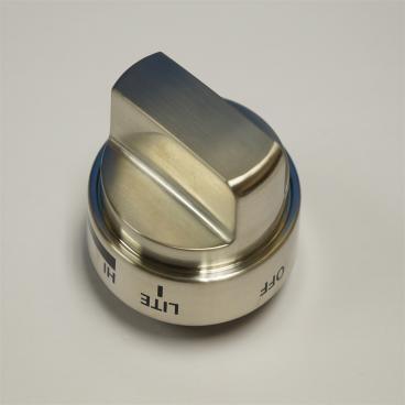 LG LRG3061BD/01 Control Knob - Stainless - Genuine OEM