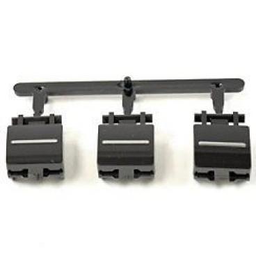 Bosch SHE55P06UC/61 Control Panel Push Button Set - Genuine OEM