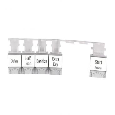 Bosch SHEM63W55N/01 Push Button Set - Genuine OEM