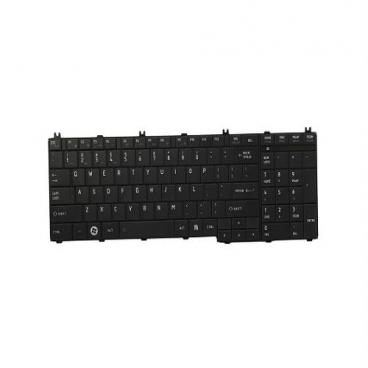 Toshiba Computer Part# K000098730 Keyboard (OEM) US Black