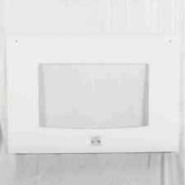 Crosley CRG3160GWWD Outer Oven Door Glass -White - Genuine OEM
