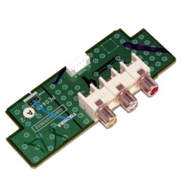 Toshiba Part# 75008929 Front AV Board Assembly (OEM) Pe0440a2/32Hl67us