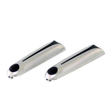 Braun Part# 67030533 Side Covers (Silver/Dark Blue) (OEM)
