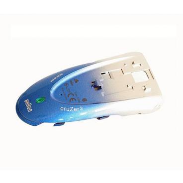 Braun Part# 67030571 Back Housing Silver/blue Flow (OEM)