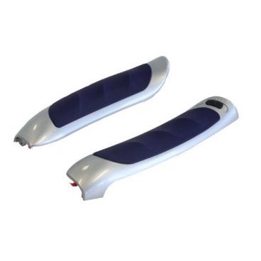 Braun Part# 67030727 Side Covers (Silver/blue) (OEM)