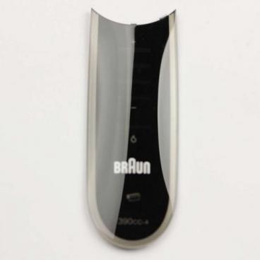 Braun Part# 81314624 Noble Metal Window (390Cc-4 5 Led) (OEM)