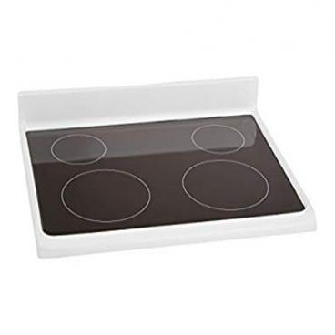 Frigidaire CFEF3014LWA Glass Cook Top Panel (White and Black)