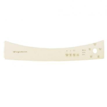 Frigidaire FDB1051REQ1 Touchpad Control Panel/Insert (Bisque) - Genuine OEM