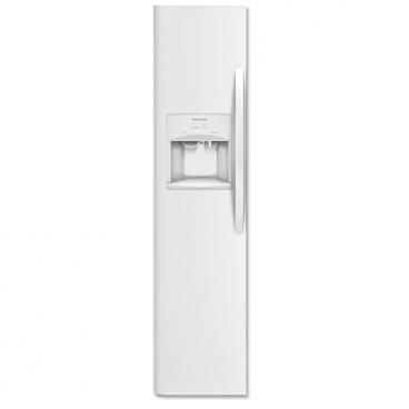 Frigidaire FFHS2322MWB Freezer Dispenser Door (White) - Genuine OEM
