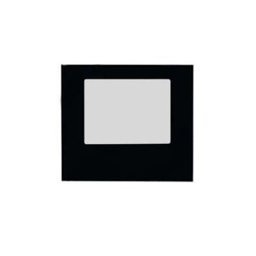 CRE3870LBA Outer Oven Door Glass Panel (Black) - Genuine OEM
