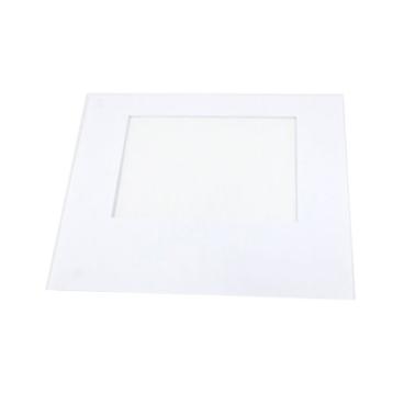CRE3895PWA Outer Oven Door Glass Panel (White) - Genuine OEM