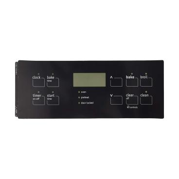 CREF366FBA Range Touchpad/Display Overlay (Black) - Genuine OEM