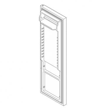 Crosley CRSE233TS0 Freezer Door - Stainless - Genuine OEM