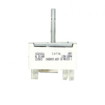 Frigidaire CFES3015LB1 Surface Element Control Switch - Genuine OEM