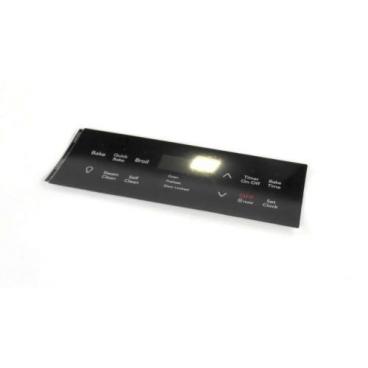 Frigidaire CGEF3036UDB Touchpad Control Panel Overlay - Black - Genuine OEM